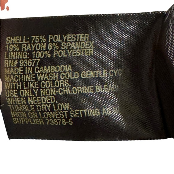 Worthington Straight Pencil Skirt Size 14 - Picture 5 of 6